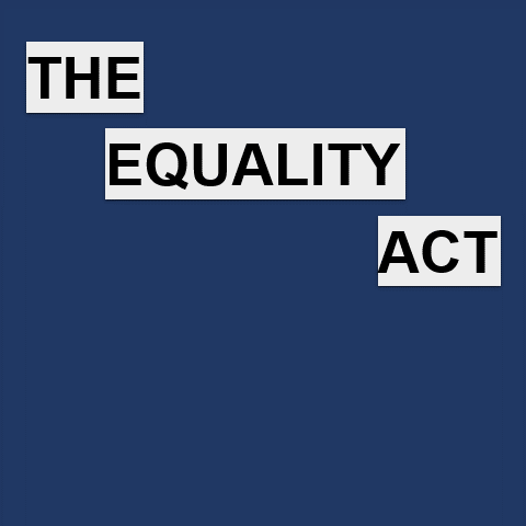 Animated Gif: The Equality Act Protects Straight People, But Doesn't Protect Us.